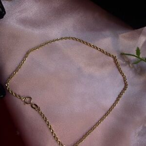 Elegant Gold Anklets 18 karats gold